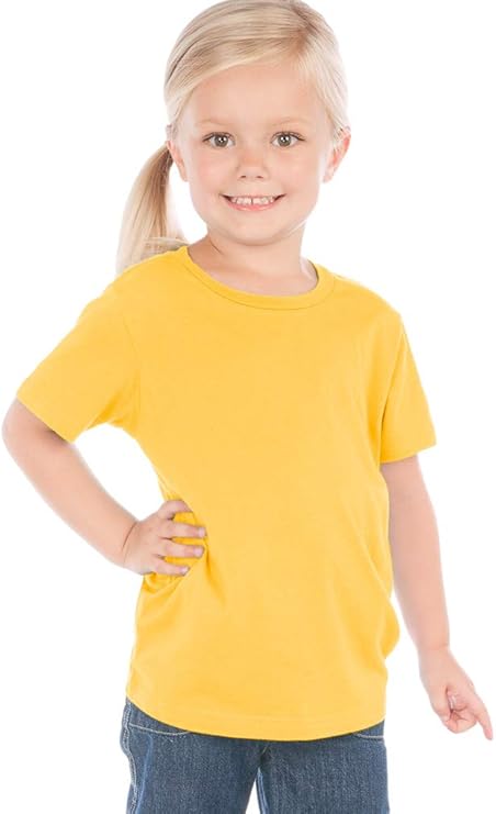 kavio!幼儿圆领短袖 t 恤运动衫(same tjc0440), 黄色, 3t